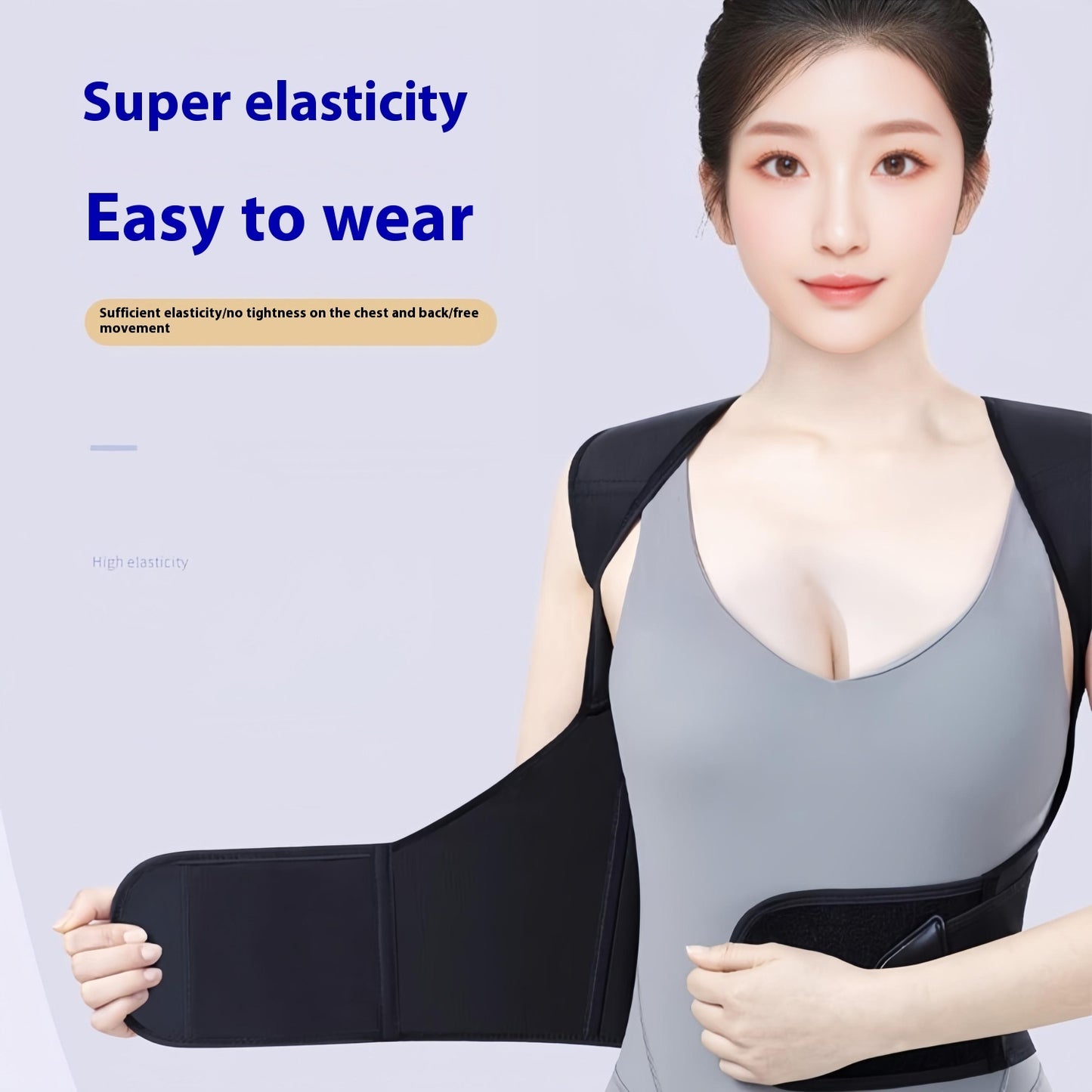 Humpback Braces Invisible Elastic Breathable Back Posture Correction Belt