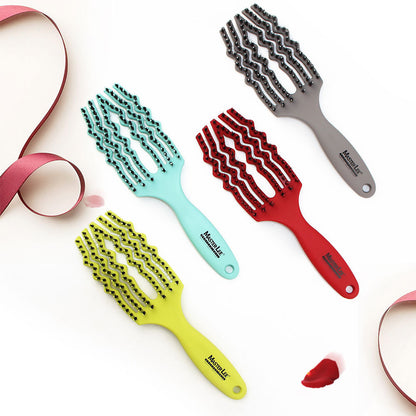 Six-claw Arc-shaped Hollow Large Bending Comb