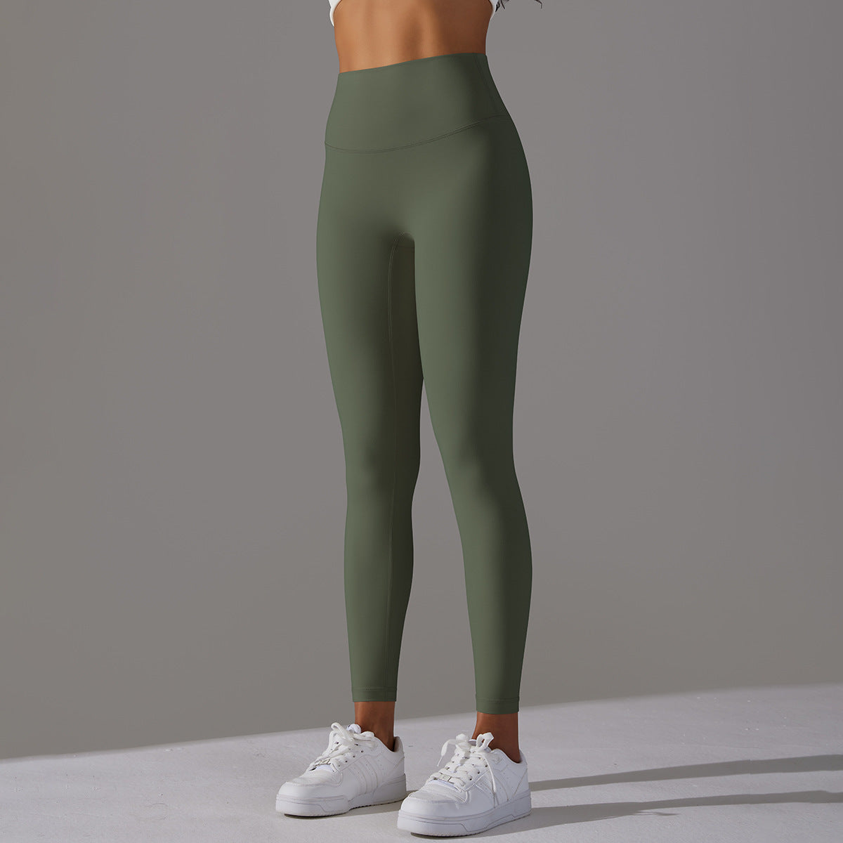 Nude Seamless Yoga Leggings – No Line Design