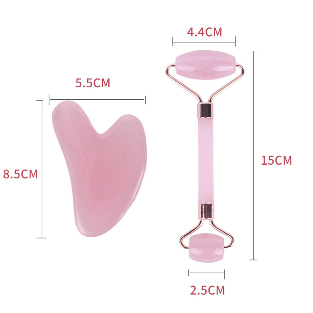 Facial Beauty Massage, Tendons, Love Heart Shape, Facial Scraping, Synthetic Beeswax Resin Crystal