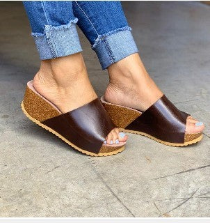 Women’s Wedge Slip-On Sandals