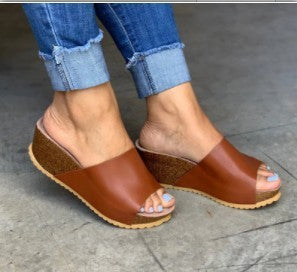 Women’s Wedge Slip-On Sandals