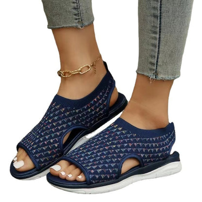 Women’s Summer Knit Flat Sandals