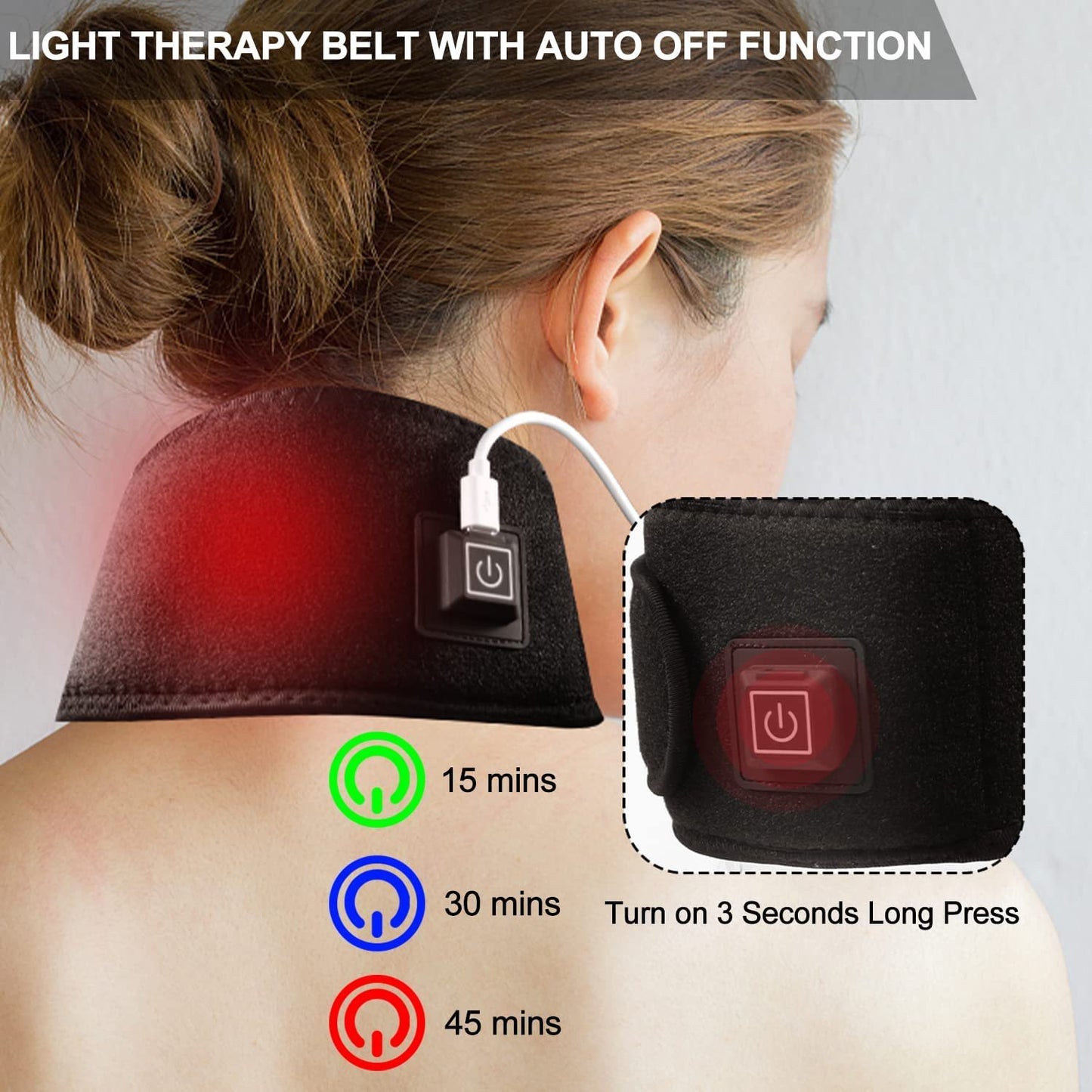 Red Light Therapy Belt for Pain Relief