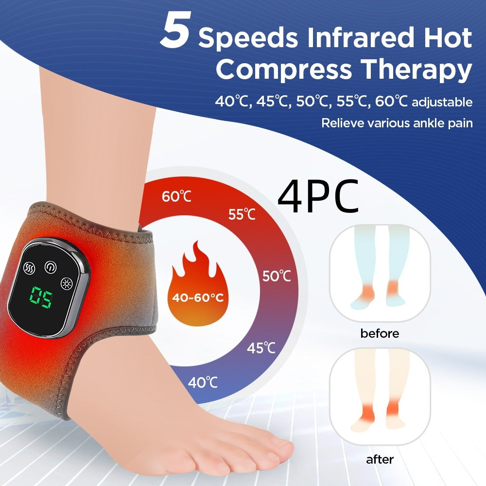 Charging 5-speed Hot Compress 3-speed Vibration Ankle Protection