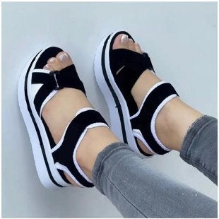 Women’s Bandage Platform Sandals – Summer Style