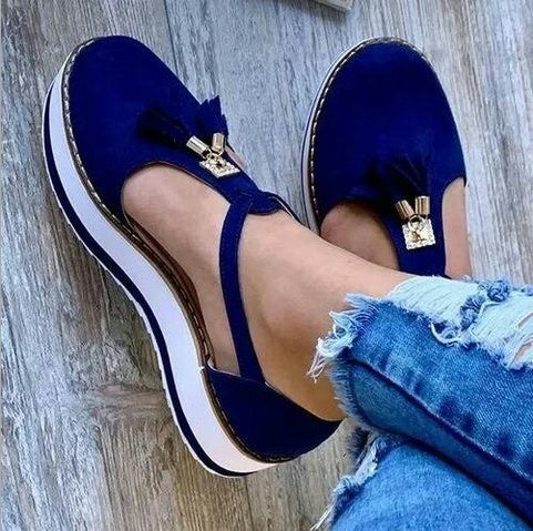 Women’s Tassel Flat Shoes – Casual Spring & Summer Style