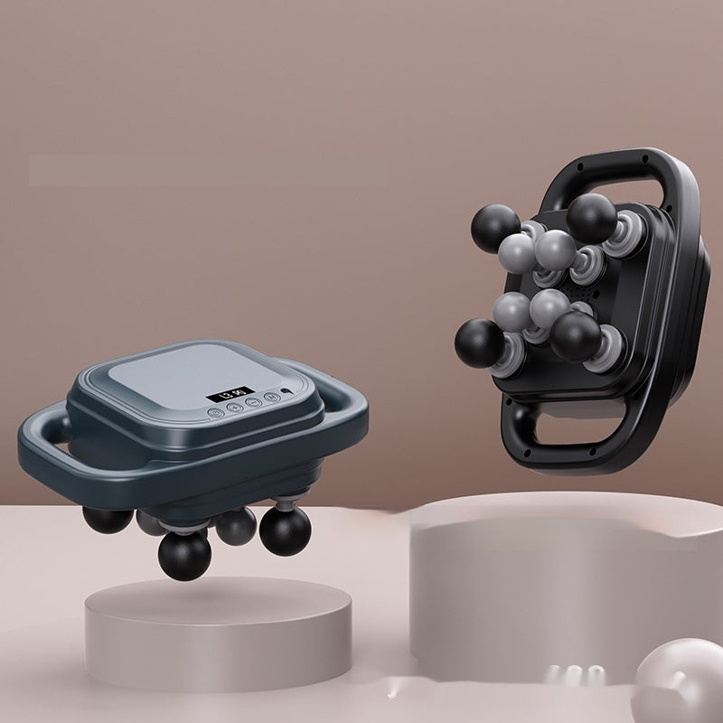 8-Head Deep Tissue Massage Gun with Heat Therapy