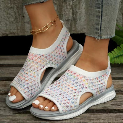 Women’s Summer Knit Flat Sandals