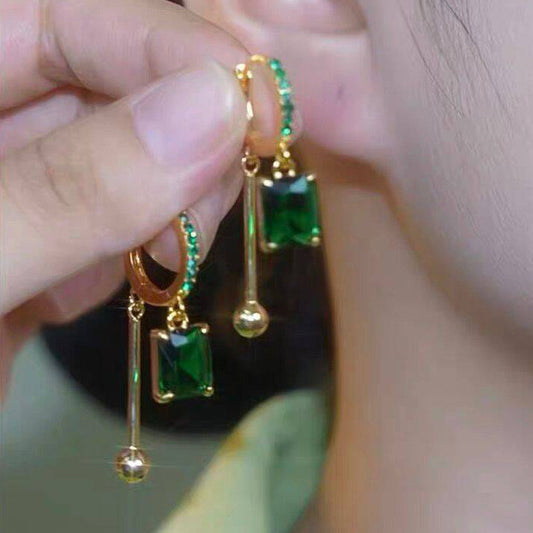 Luxury Micro-Inlaid Full Diamond Ball Earrings for Women