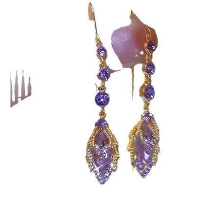 Elegant Long Drop Earrings