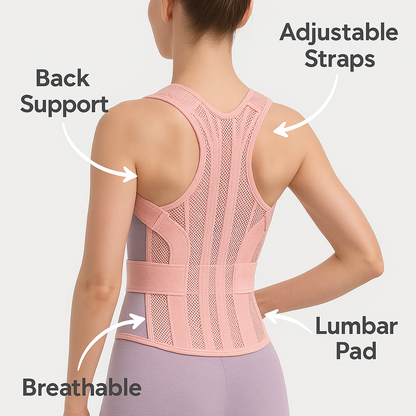 Back Ring Waist Posture Correction Fixing Band