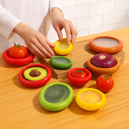 Silicone Fresh-Keep Lids