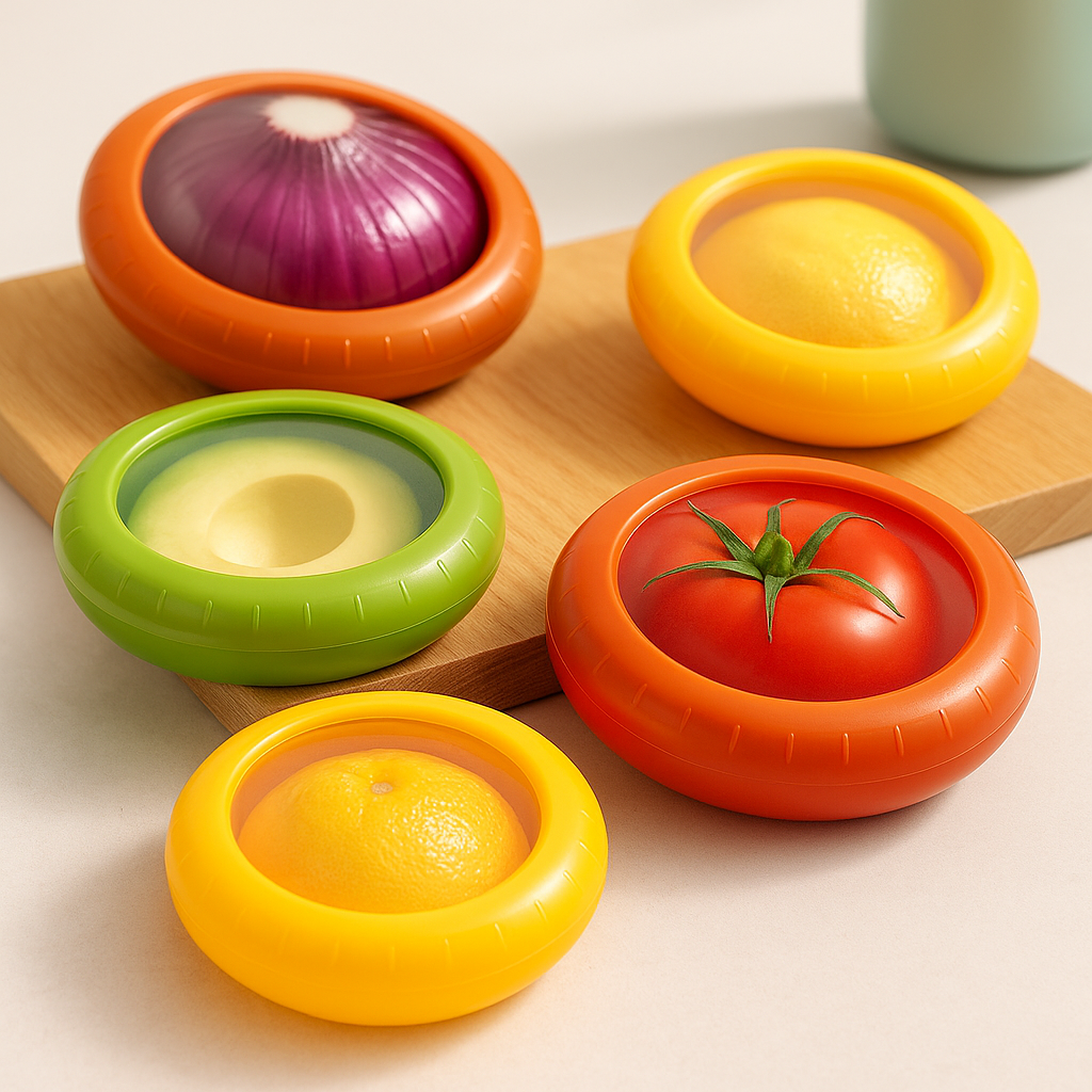 Silicone Fresh-Keep Lids