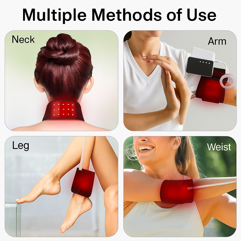 Red Light Therapy Belt for Pain Relief