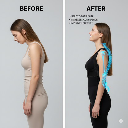 Posture Corrector for Back Pain Relief – FDA Approved Support Brace
