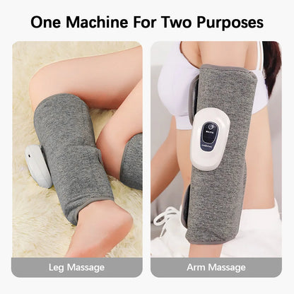 Wireless 360° Air Pressure Calf Massager 3 Mode Muscle Massager Relax Blood Circulation Eletric Rechargeable Smart Massager