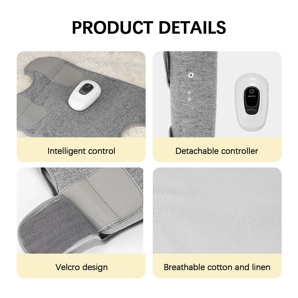 Wireless 360° Air Pressure Calf Massager 3 Mode Muscle Massager Relax Blood Circulation Eletric Rechargeable Smart Massager