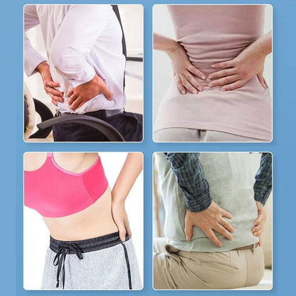 Back Massager Magnetotherapy Multi-Level Adjustable Stretcher Waist Neck Fitness Lumbar Cervical Spine Support Pain Relief