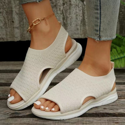 Women’s Summer Knit Flat Sandals