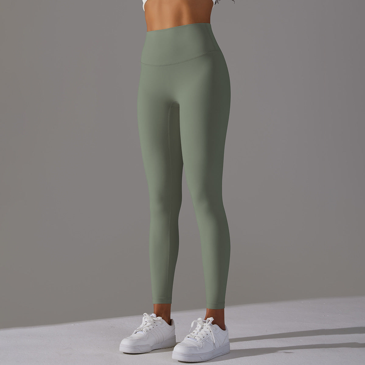 Nude Seamless Yoga Leggings – No Line Design