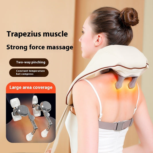 Smart Neck & Shoulder Massager – Deep Tissue Trapezius Pain Relief Device