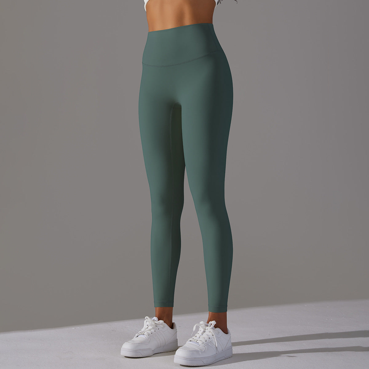 Nude Seamless Yoga Leggings – No Line Design