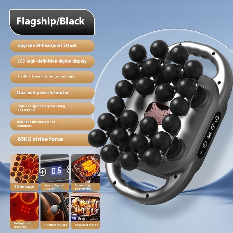 Smart Electric Massage Roller – 24 Heads Full Body Muscle Relaxation Device