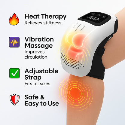 Premium Heated Knee Massager – Arthritis & Muscle Recovery Support